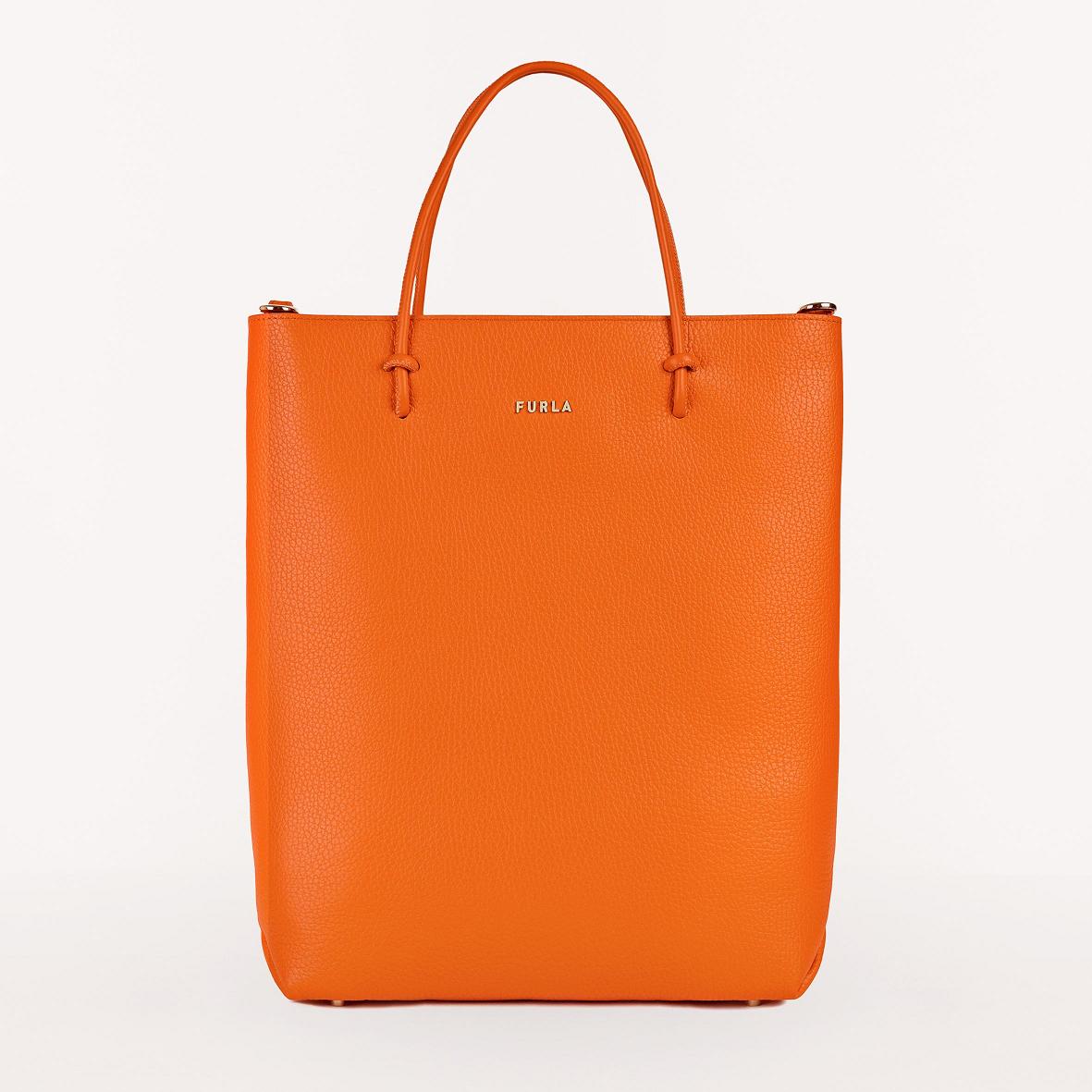 Women Furla Essential Handbags Malaysia 73280VBMD Orange